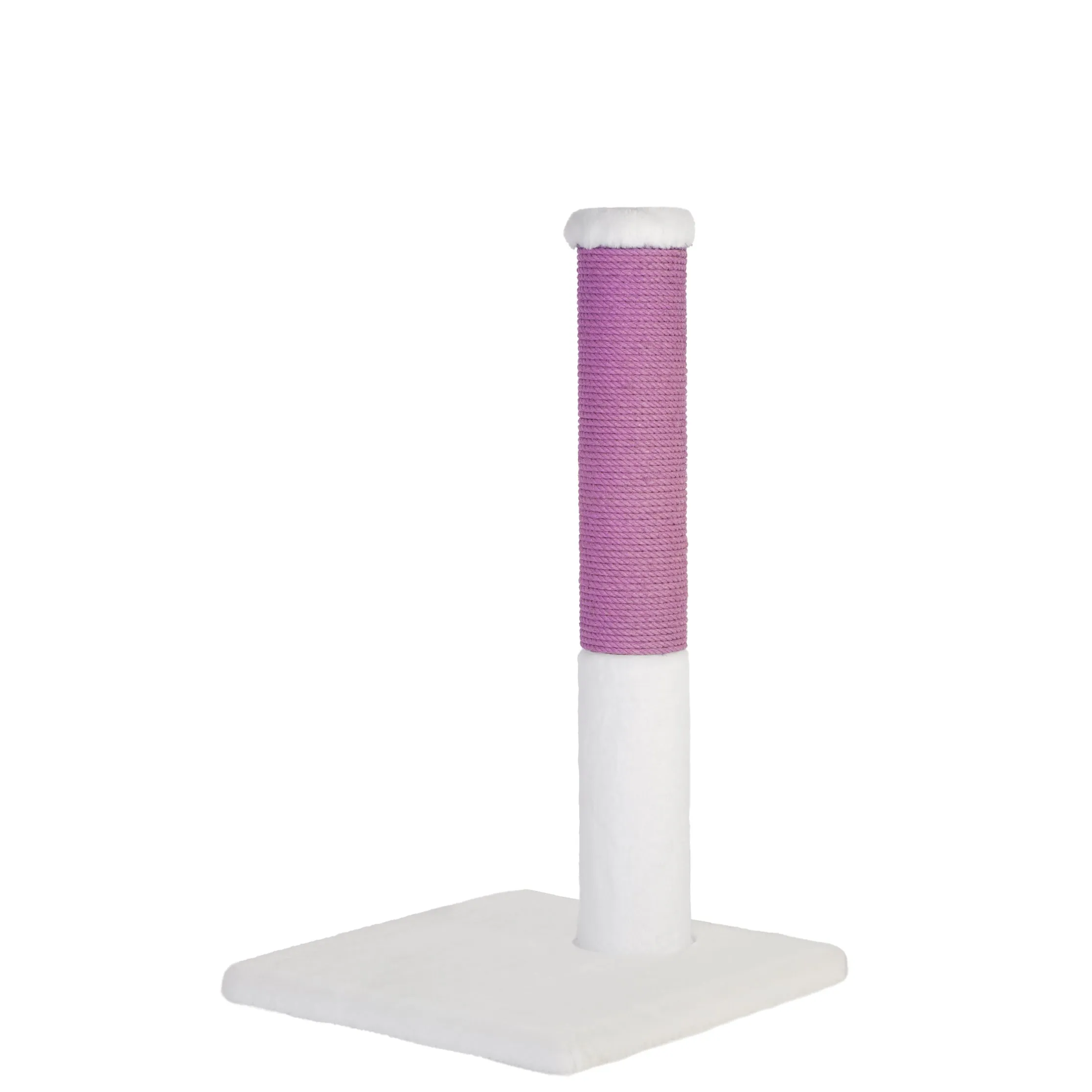 Noba Classic 71 cm Scratching Post – White Faux Fur, photo 4