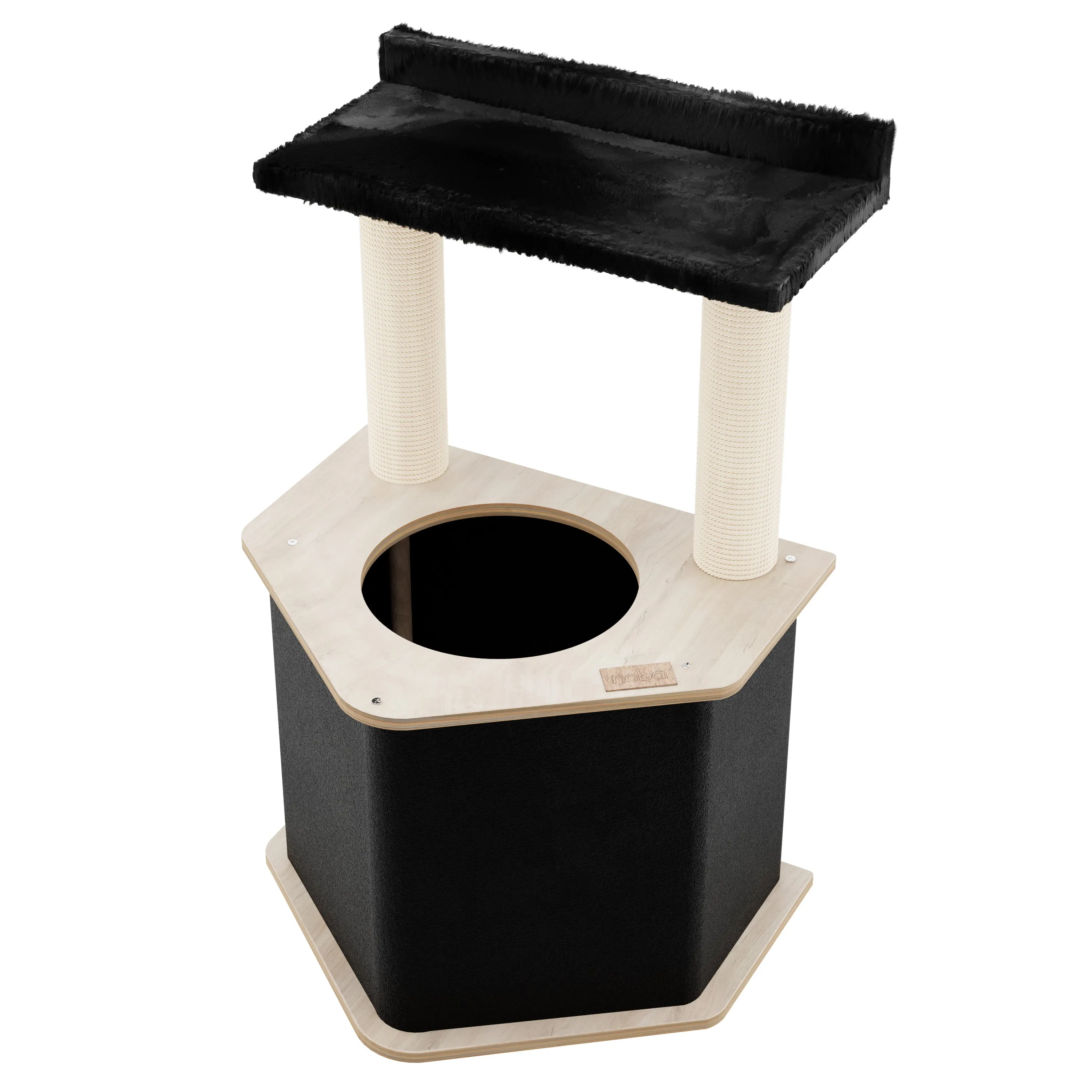 The Lodge 2-Level Cat Tree, photo 5